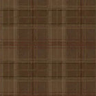 Shetland Plaid Espresso Garden Party Wallpaper by Mulberry Home