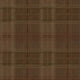 Shetland Plaid Espresso Garden Party Wallpaper by Mulberry Home