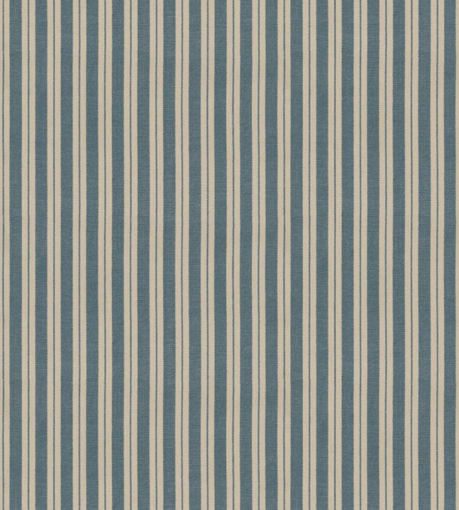 FG130.H10 Marquee Stripe Indigo Garden Party 2 Wallpaper by Mulberry H