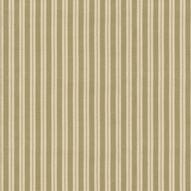 Marquee Stripe Lovat Garden Party Wallpaper by Mulberry Home
