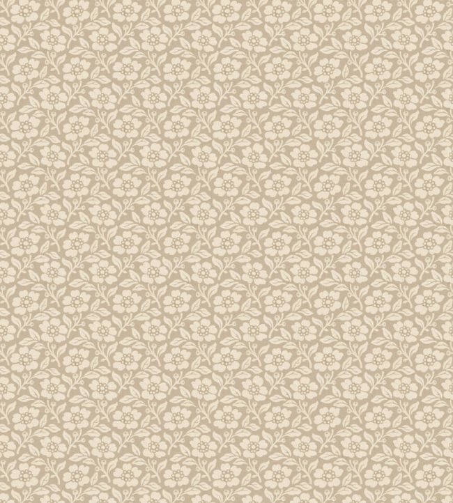 FG131.J107 Martock Sprig Parchment Garden Party 2 Wallpaper by Mulberr