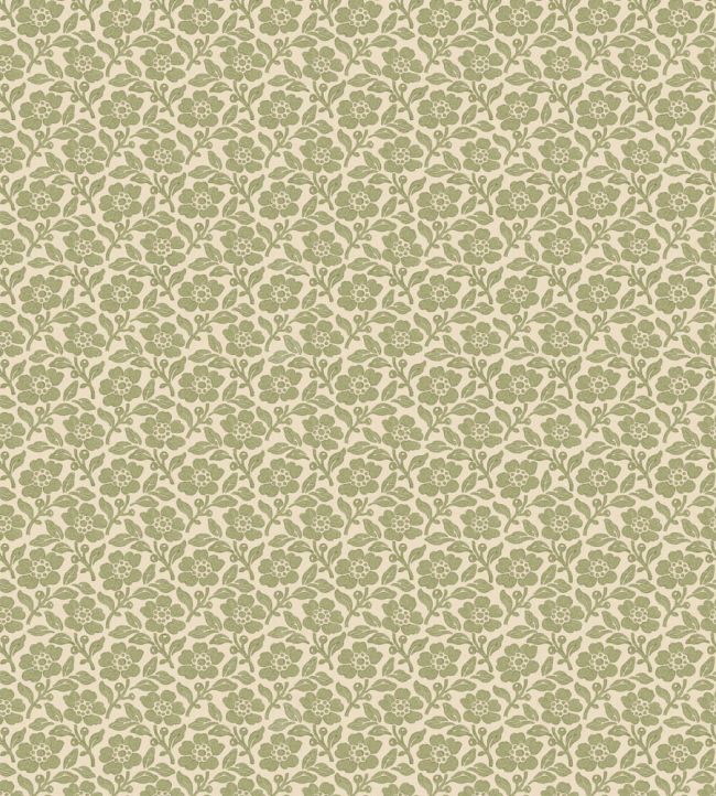 FG131.R107 Martock Sprig Moss Garden Party 2 Wallpaper by Mulberry Hom
