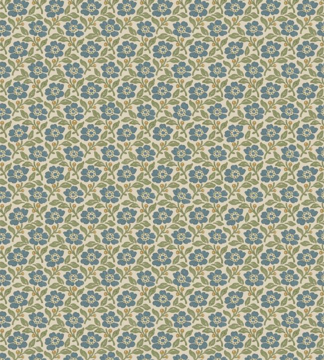 FG131.R38 Martock Sprig Teal/Green Garden Party 2 Wallpaper by Mulberr