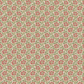 Martock Sprig Red/Green Garden Party Wallpaper by Mulberry Home