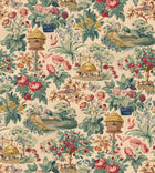 FG132.J52 Mulberry Garden Antique Garden Party 2 Wallpaper by Mulberry