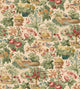 Mulberry Garden Red/Green Garden Party 2 Wallpaper by Mulberry Home