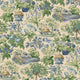 Mulberry Garden Blue/Green Garden Party Wallpaper by Mulberry Home