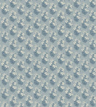 FG133.G34 Heirloom Sprig Denim Garden Party 2 Wallpaper by Mulberry Ho