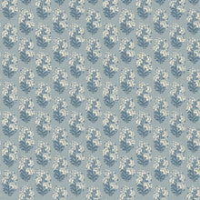 Heirloom Sprig Denim Garden Party Wallpaper by Mulberry Home