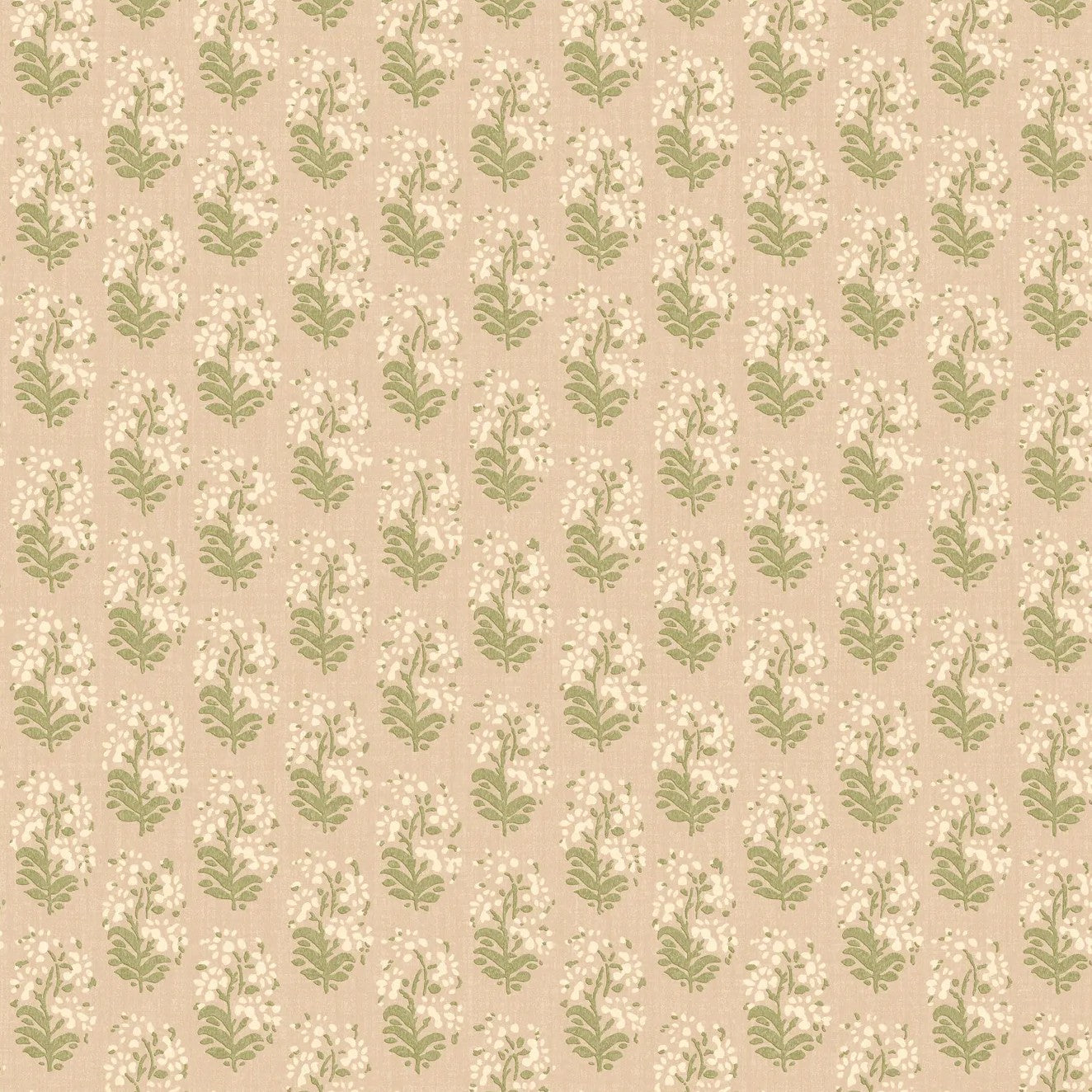 Heirloom Sprig Plaster Garden Party Wallpaper by Mulberry Home