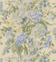 Garden Party Blue/Green Garden Party 2 Wallpaper by Mulberry Home