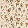 Firle Meadow Spice Garden Party Wallpaper by Mulberry Home