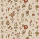 Firle Meadow Russet Garden Party Wallpaper by Mulberry Home