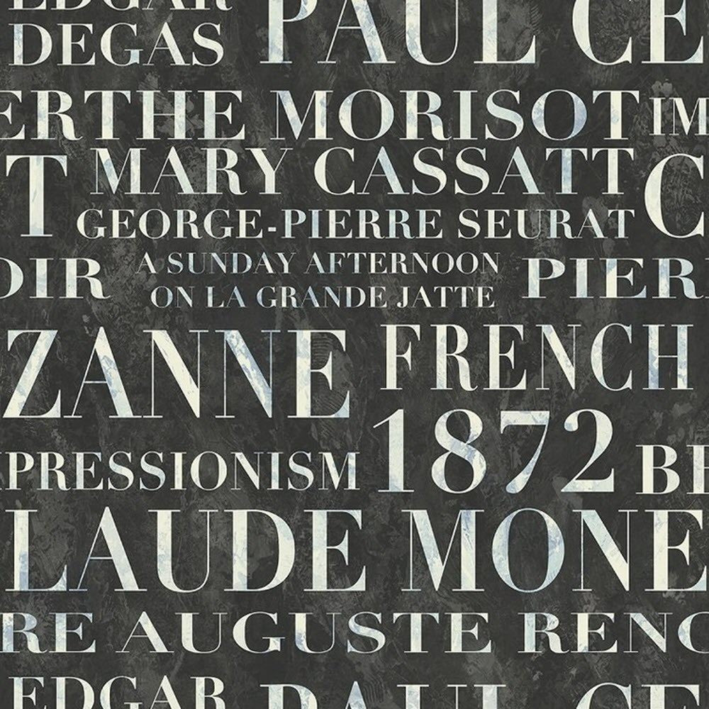 FI70302 Signet French Impressionist Wallpaper by Today Interiors