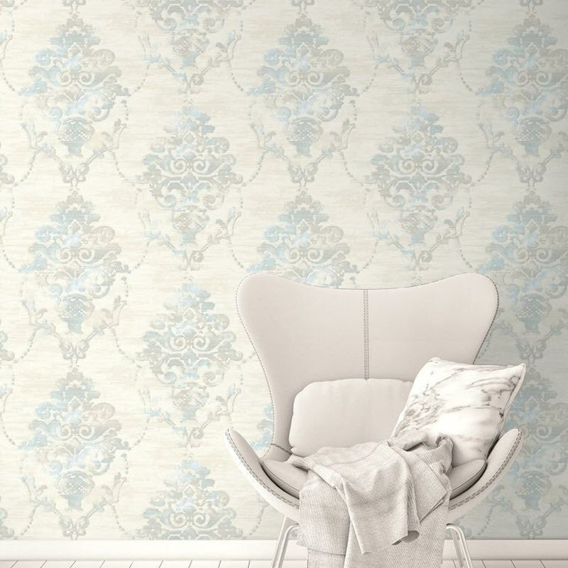 FI71008 Damask French Impressionist Wallpaper by Today Interiors