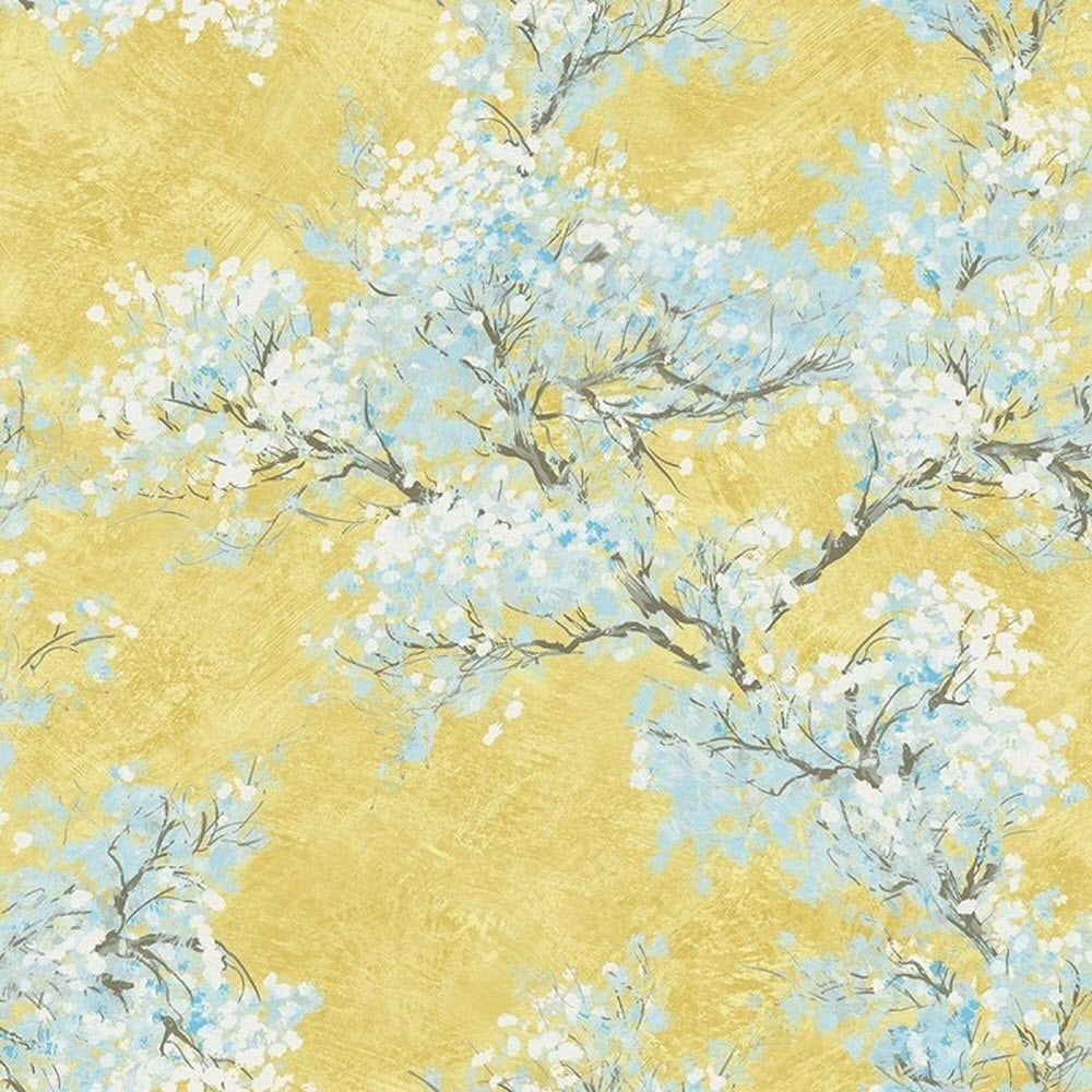 FI71103 Cherry Blossom Bloom French Impressionist Wallpaper by Today Interiors