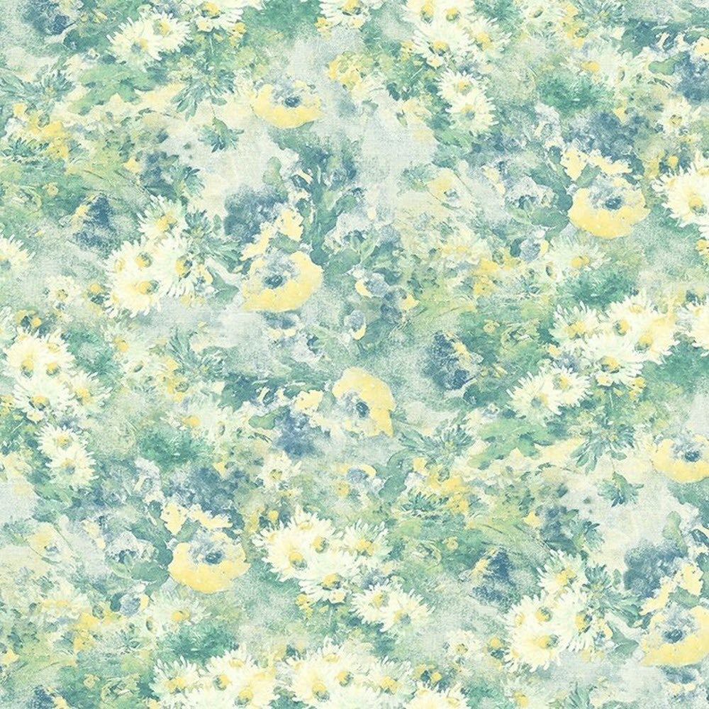 FI71304 Floral French Impressionist Wallpaper by Today Interiors
