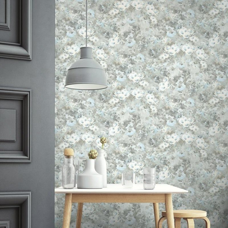 FI71308 Floral French Impressionist Wallpaper by Today Interiors