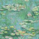 FI71504 Water Lilies French Impressionist Wallpaper by Today Interiors