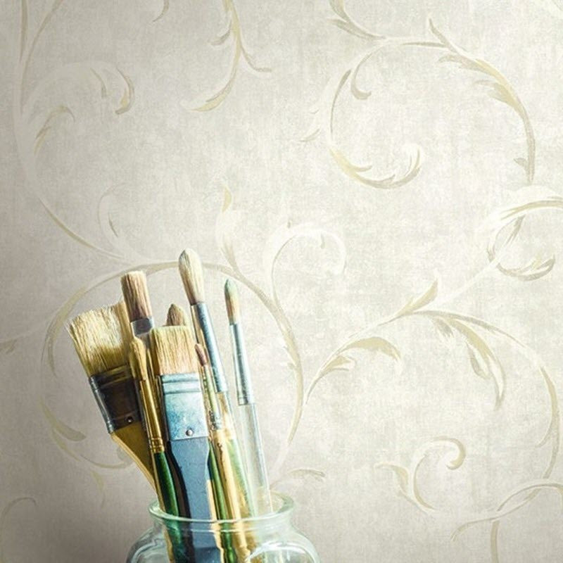 FI71607 Swirl French Impressionist Wallpaper by Today Interiors