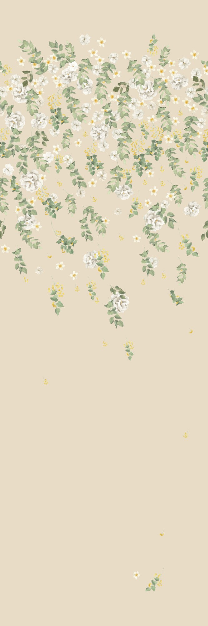 FL01 Florella Cream Les Vangardes Mural by Tres Tintas