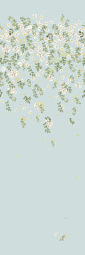 Florella Light Blue Les Vangardes Mural by Tres Tintas