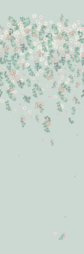 Florella Light Green Les Vangardes Mural by Tres Tintas