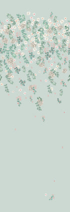 FL06 Florella Light Green Les Vangardes Mural by Tres Tintas