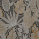 Grafic Leaves Motif Flourish Beige and Brown Wallpaper By Galerie