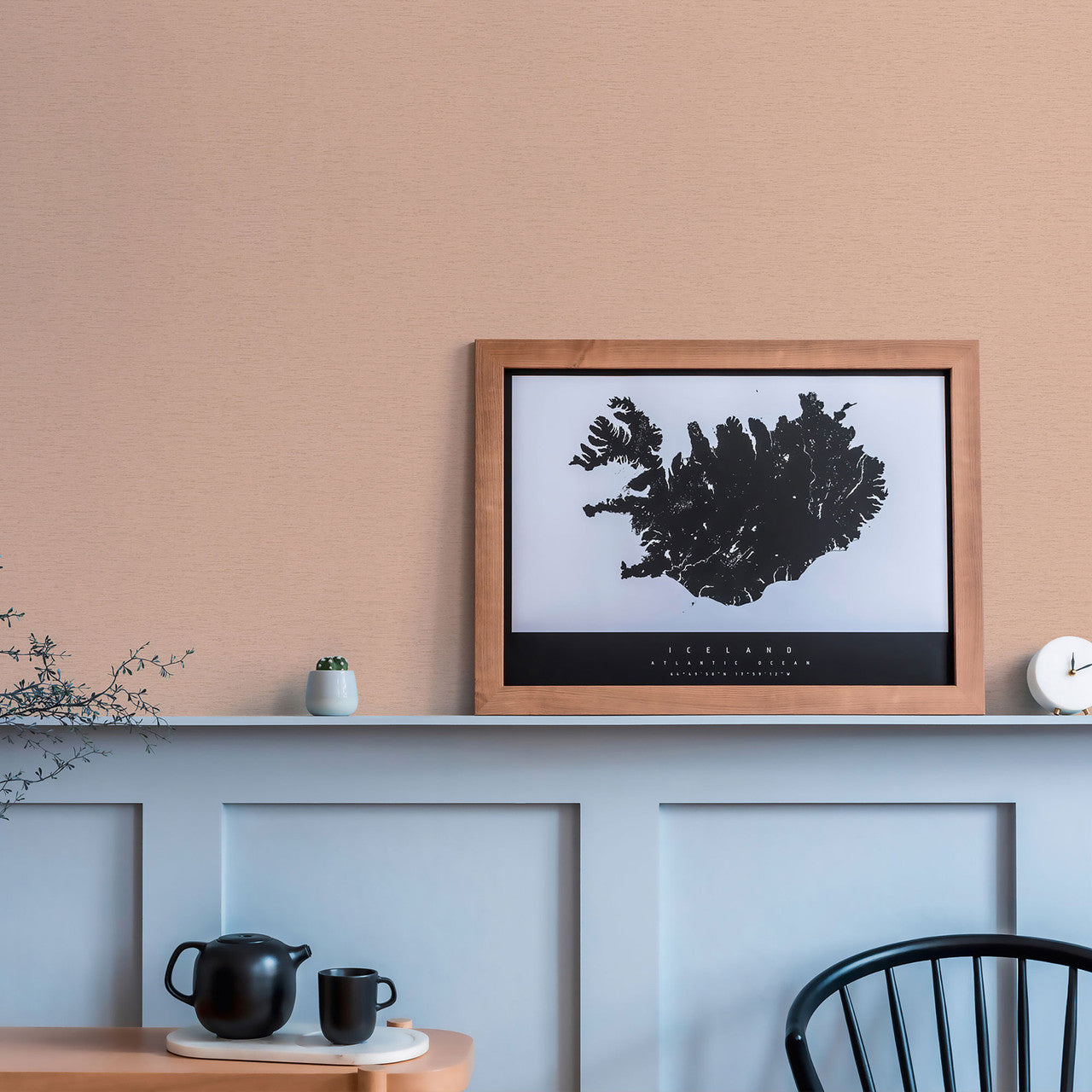 FL61140 Textile Structure Flourish Pink Wallpaper By Galerie