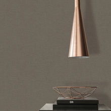 FL61143 Textile Structure Flourish Brown Wallpaper By Galerie