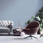 FL61148 Textile Structure Flourish Blue Wallpaper By Galerie