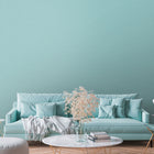 FL61149 Textile Structure Flourish Blue and Green Wallpaper By Galerie