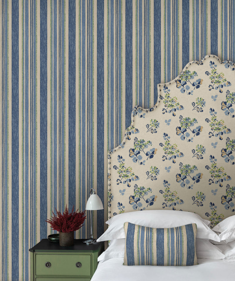 Cloudline Kit Kemp Wallpapers II Wallpaper by GP & J Baker