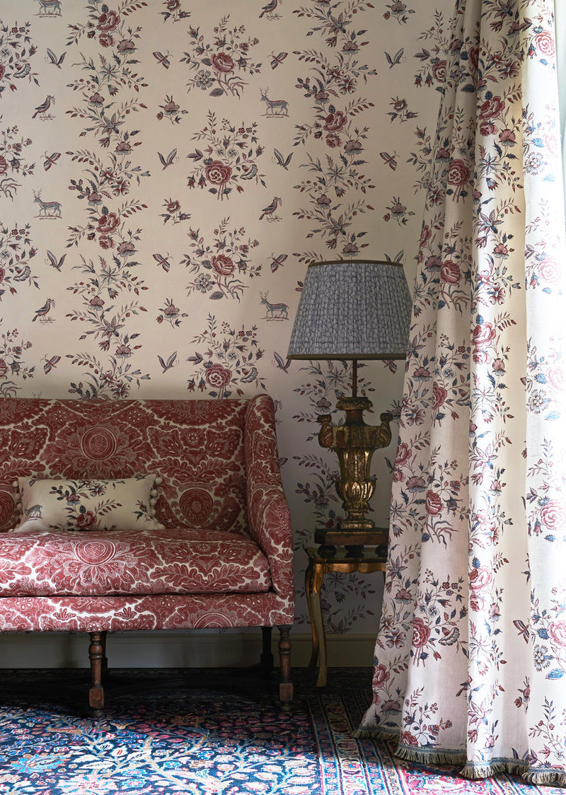 LW 315 252 Fleurie Anemone Wallpaper by Lewis & Wood