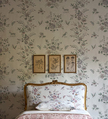 LW 315 611 Fleurie Honeysuckle Wallpaper by Lewis & Wood