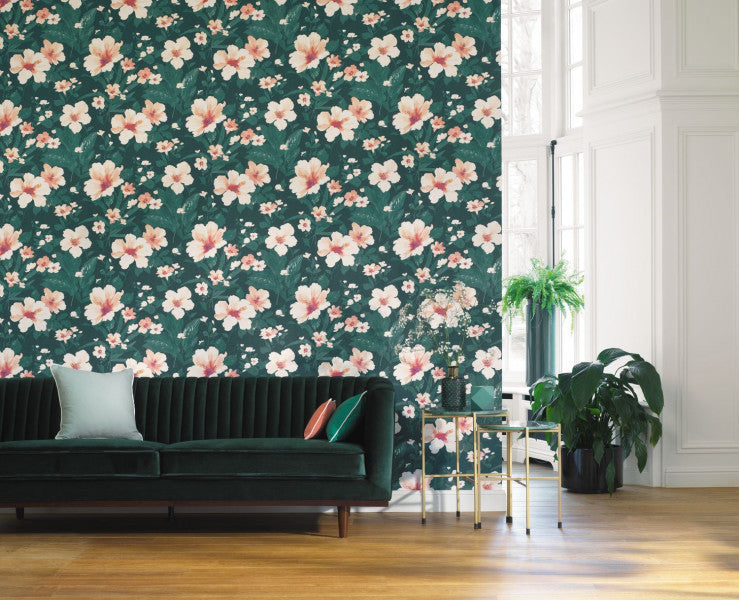 FLRE82349508 Luxembourg Florescence Wallpaper By Casadeco