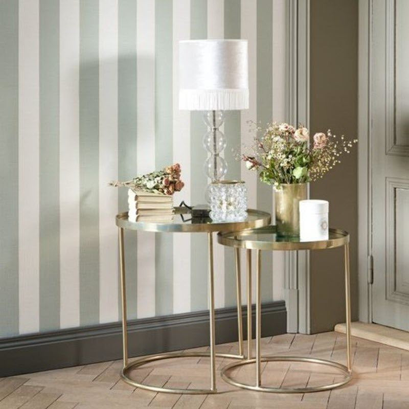 FOCL85837105 Stripe Five O'Clock Wallpaper by Casadeco