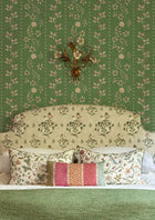Wild Rice Myrtle Sprigs & Twigs Fabric by Lewis & Wood