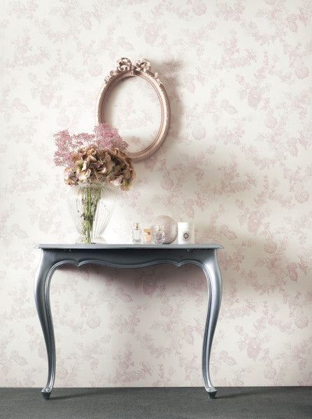 FONT81566202 Fleur Fontainebleau Wallpaper By Casadeco