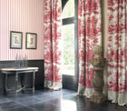 FONT81576103 Rayure Fontainebleau Wallpaper By Casadeco