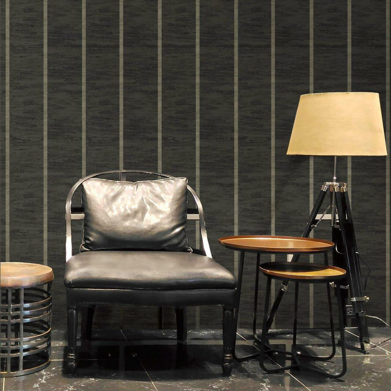 FR01032 Raffia Stripe Ferrara Wallpaper by Sketch Twenty 3