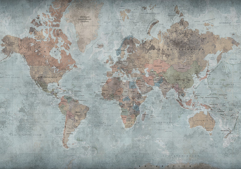 FR15351-8 Around The World (400 x 280 cm) Home Mural by Rebel Walls