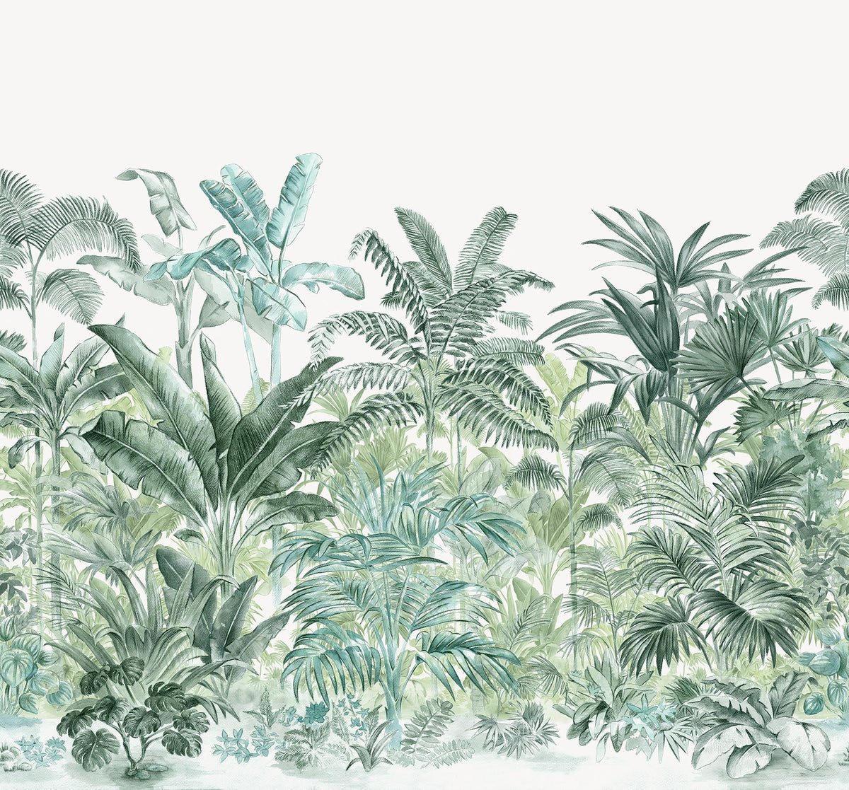 FR15902-6 Pride Palms Emerald (300 x 280 cm) Play Mural by Rebel Walls