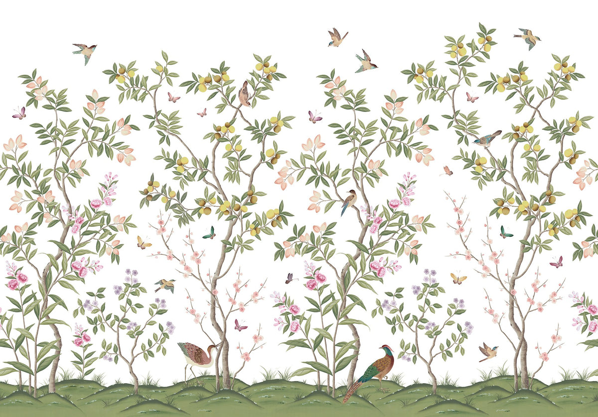 FR16744-8 Chinoiserie Chic (400 x 280 cm) Play Mural by Rebel Walls