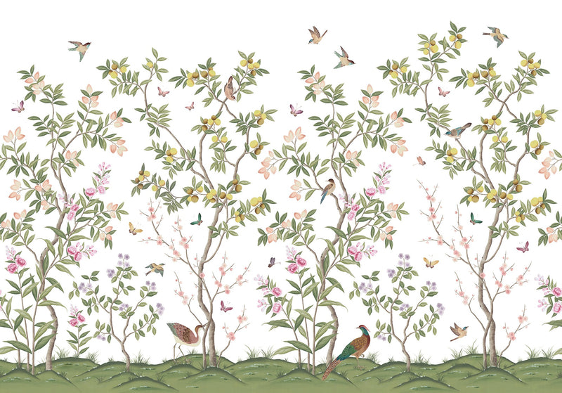 FR16744-8 Chinoiserie Chic (400 x 280 cm) Play Mural by Rebel Walls