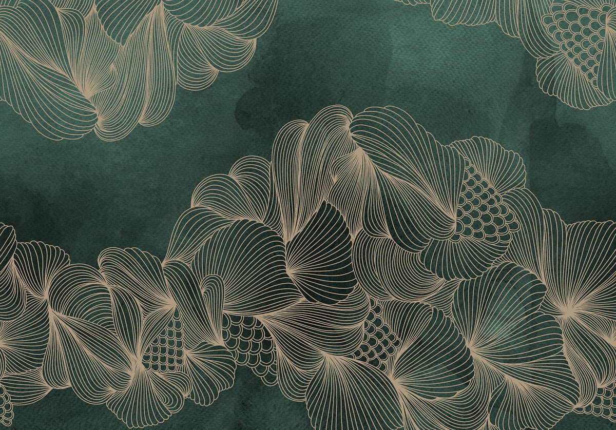 FR17093-8 Opulence Jade (400 x 280 cm) Well-Being Mural by Rebel Walls