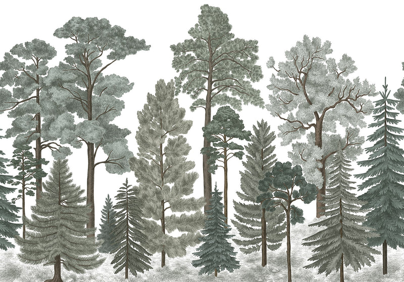 FR17202-8 Scandinavian Bellewood Frost (400 x 280 cm) Pops Mural by Rebel Walls