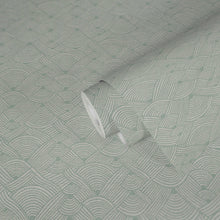 FS72002 Geo Swirl Fusion Wallpaper By Galerie