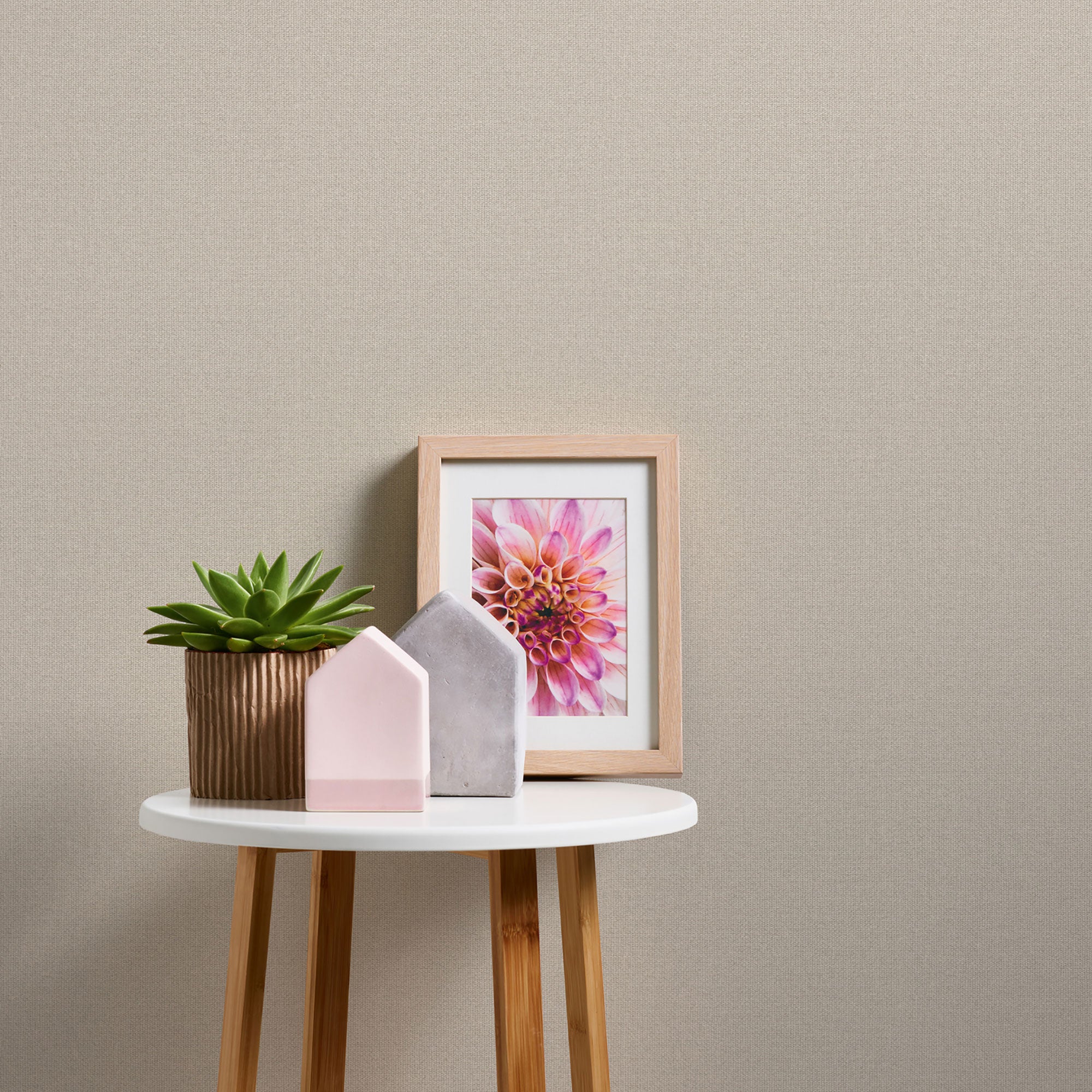 FS72024 Hessian Effect Textured Fusion Wallpaper By Galerie